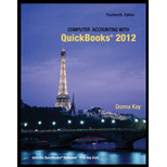 Computer Accounting With Quickbooks 2012 - With 2 CD's
