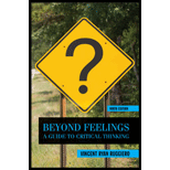 Beyond Feelings: Guide to Critical Thinking
