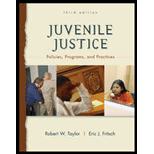 Juvenile Justice : Policies, Programs, and Practices