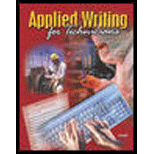 Applied Writing for Technicians - With CD