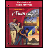 Buen viaje! - Level 1 - Workbook and Activities Manual