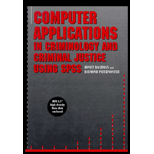 Computer Applications in Criminology and Criminal Justice Using SPSS / With 3.5" Disk