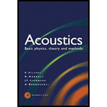 Acoustics : Basic Physics, Theory, and Methods