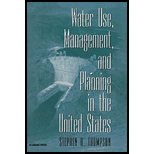 Water Use, Management and Planning in U. S.