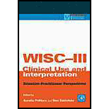 WISC-III Clinical Use and Interpretation