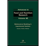 Mathematical Modeling In Experimental Nutrition, Volume 40