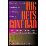 Big Bets Gone Bad : Derivatives and Bankruptcy in Orange County