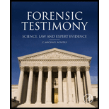 Forensic Testimony