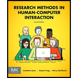 Research Methods in Human-Computer Interaction