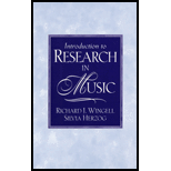 Introduction to Research in Music