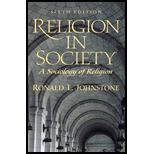 Religion in Society : A Sociology of Religion