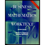 Business Mathematics : A Worktext