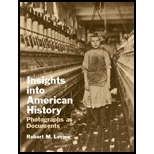 Insights Into American History : Photographs as Documents