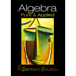 Algebra : Pure and Applied