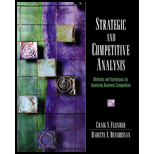Strategic and Competitive Analysis : Methods and Techniques for Analyzing Business Competition