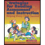 Strategies for Reading Assessment and Instruction: Helping Every Child Succeed