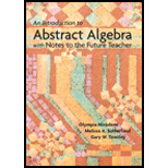 Introduction to Abstract Algebra with Notes to the Future Teacher