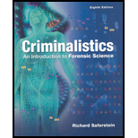 Criminalistics: An Introduction to Forensic Science (High School)