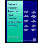 Lessons in Estimation Theory for Signal Processing, Communications, and Control