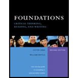 Foundations : Critical Thinking, Reading, and Writing (Canadian)