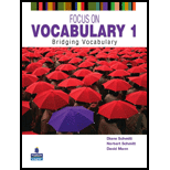 Focus on Vocabulary 1: Bridging Vocabulary
