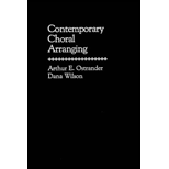 Contemporary Choral Arranging