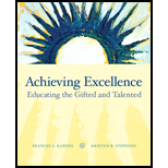 Achieving Excellence: Educating the Gifted and Talented
