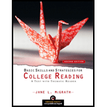 Basic Skill and Strategies for College Reading - Text Only