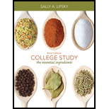 College Study: Essential Ingredients