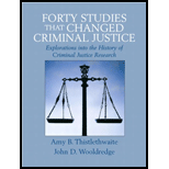 Forty Studies that Changed Criminal Justice