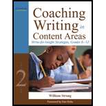Coaching Writing in Content Areas: Write-for-Insight Strategies, Grades 6-12