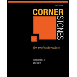 Cornerstones For Professionalism - Text Only