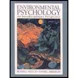 Environmental Psychology : An Interdisciplinary Perspective