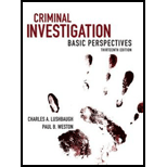 Criminal Investigation: Basic Perspectives