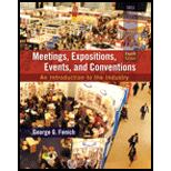 Meetings, Expositions, Events and Conventions