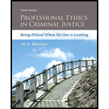 Professional Ethics in Criminal Justice