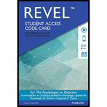 Revel Access Code for The Psychologist as Detective