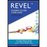 Revel for Public Relations Writing and Media Techniques - Access