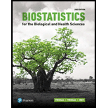 Biostatistics for the Biological and Health Sciences