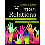 Human Relations for Career and Personal Success