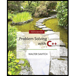 Problem Solving With C++ - With Access