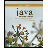 Java Software Solutions - With Access