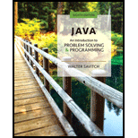 Java: An Introduction to Problem Solving and Programming - With Access