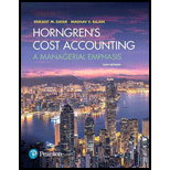 Horngren's Cost Accounting: A Managerial Emphasis - Text Only