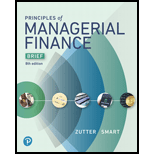 Principles of Managerial Finance, Brief
