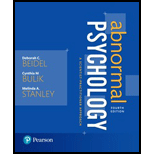Abnormal Psychology: A Scientist-Practitioner Approachy