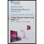 Mastering Physics with Pearson eText Access Code (24 Months) for College Physics