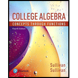 College Algebra: Concepts through Functions (Looseleaf)