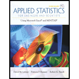 Applied Statistics for Engineers and Scientists - Text Only
