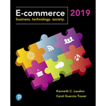 E-Commerce 2019: Business, Technology and Society